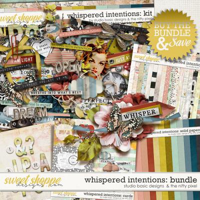 Whispered Intentions Bundle by Studio Basic and The Nifty Pixel