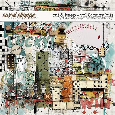 Cut & Keep - Vol. 8: Mixy Bits by Studio Basic & Little Butterfly Wings Cut & Keep - Vol. 8: Mixy Bits by Studio Basic & Little Butterfly Wings