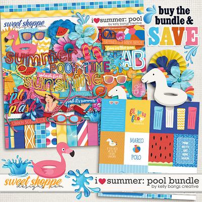 I Heart Summer: Pool Bundle by Kelly Bangs Creative