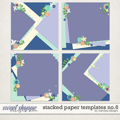 Stacked paper templates No:6 by WendyP Designs