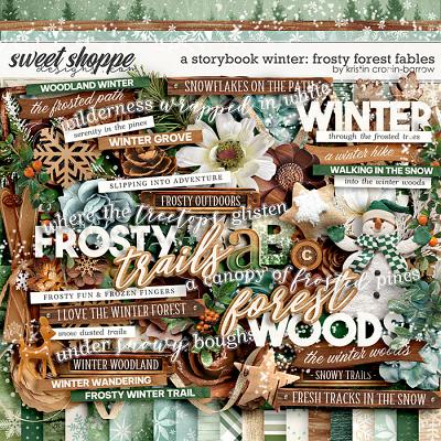 A Storybook Winter: Frosty Forest Fables by Kristin Cronin-Barrow