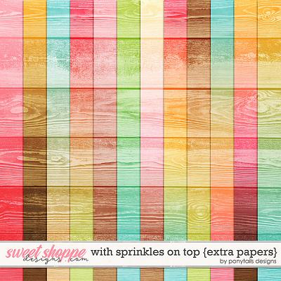 With Sprinkles on Top Extra Papers by Ponytails