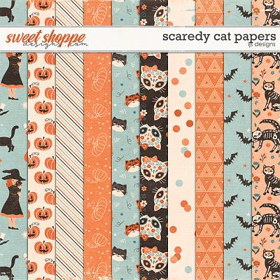 Scaredy Cat Papers by LJS Designs