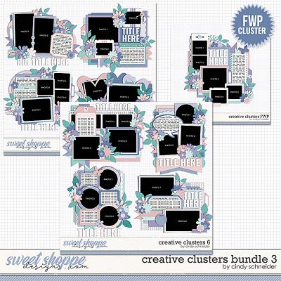 Cindy's Layered Templates - Creative Clusters Bundle 3 + FWP by Cindy Schneider