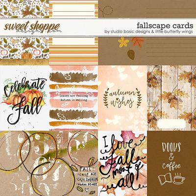 Fallscape Cards by Studio Basic and Little Butterfly Wings