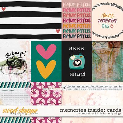 Memories Inside cards by Amanda Yi & Little Butterfly Wings