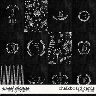 Chalkboard Cards by Red Ivy Design