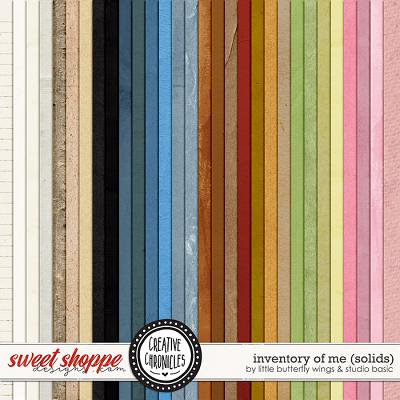 Creative Chronicles: Inventory Of Me Solids by Little Butterfly Wings & Studio Basic
