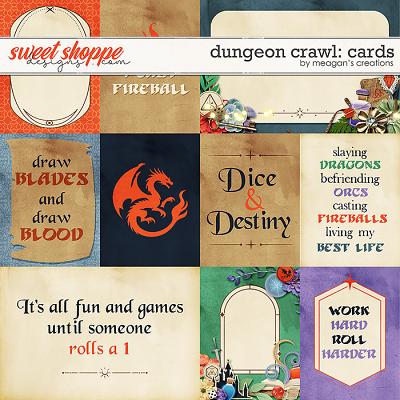 Dungeon Crawl: Cards by Meagan's Creations