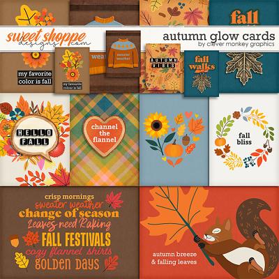 Autumn Glow Cards by Clever Monkey Graphics 