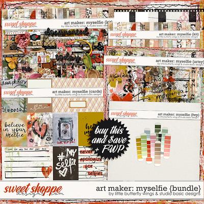 Art Maker: Myselfie {Bundle} by Little Butterfly Wings & Studio Basic