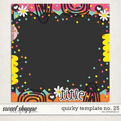 Quirky template no. 25 by Amanda Yi