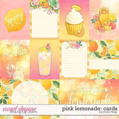 Pink Lemonade: CARDS by Studio Flergs