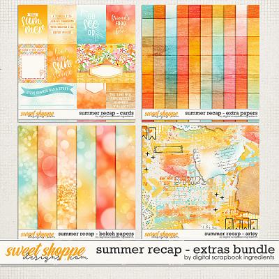 Summer Recap Extras Bundle by Digital Scrapbook Ingredients