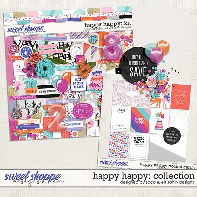Happy Happy: Collection | Designed by Soco and Elif Sahin Designs
