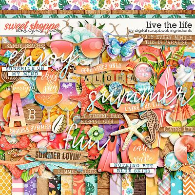 Live The Life by Digital Scrapbook Ingredients