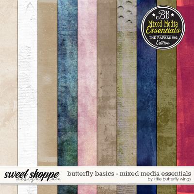 Butterfly Basics - Mixed Media Essentials - papers #02