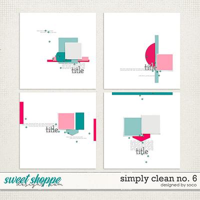 Simply Clean No. 6 | Designed by Soco