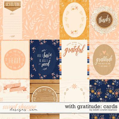 With Gratitude: Cards by Kristin Cronin-Barrow