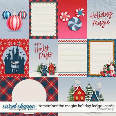 Remember the Magic: HOLIDAY LODGE- CARDS by Studio Flergs