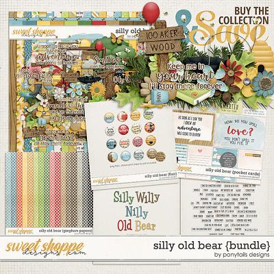 Silly Old Bear Bundle by Ponytails