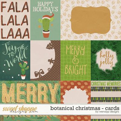 Botanical Christmas - cards by WendyP Designs