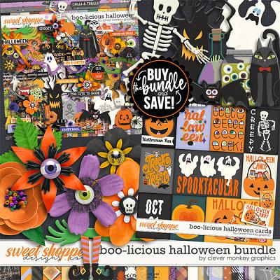 Boo-licious Halloween Bundle by Clever Monkey Graphics