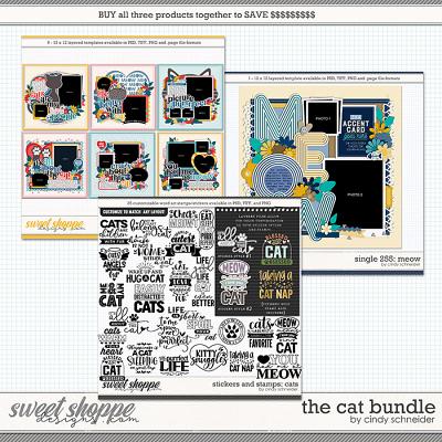 Cindy's Layered Templates - The Cat Bundle by Cindy Schneider