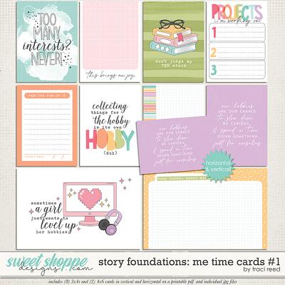 Story Foundations: Me Time Cards #1 by Traci Reed