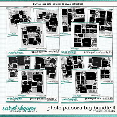 Cindy's Layered Templates - Photo Palooza Big Bundle 4 by Cindy Schneider