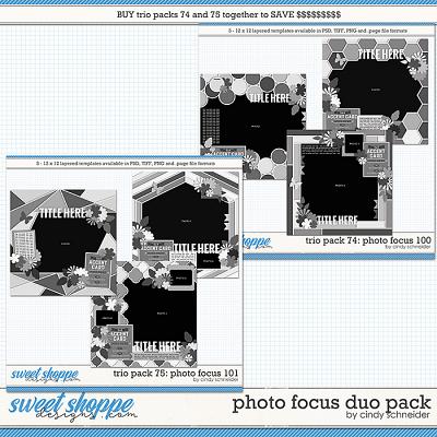 Cindy's Layered Templates - Photo Focus Duo Pack by Cindy Schneider