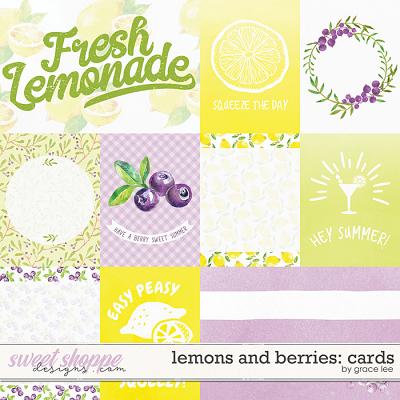 Lemons and Berries: Cards by Grace Lee