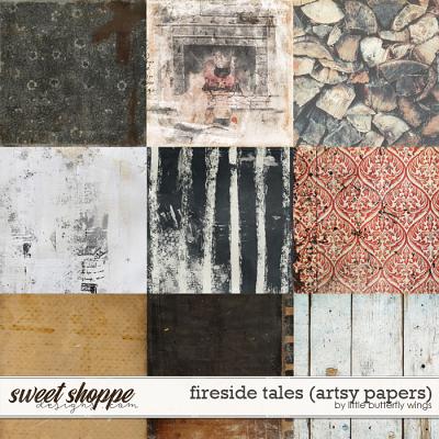 Fireside tales (artsy papers) by Little Butterfly Wings