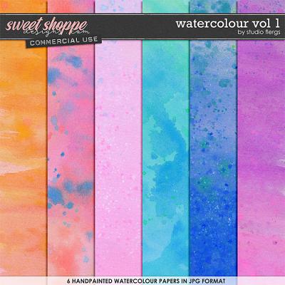 Watercolour VOL 1 by Studio Flergs