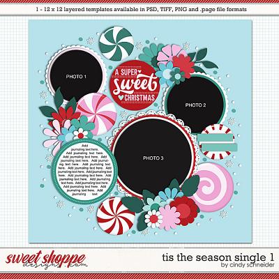 Cindy's Layered Templates - Tis the Season Single 1 by Cindy Schneider