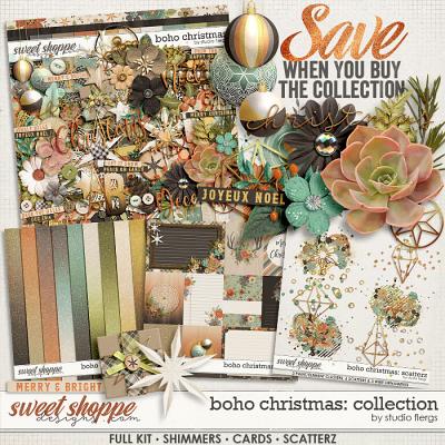 Boho Christmas: COLLECTION & *FWP* by Studio Flergs