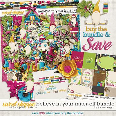 Believe in your inner Elf Bundle by JoCee Designs