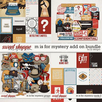 M Is For Mystery Add On Bundle by LJS Designs