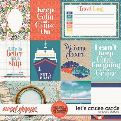 Lets Cruise Cards by JoCee Designs