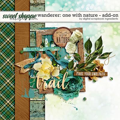 Wanderer: One With Nature Add-On by Digital Scrapbook Ingredients