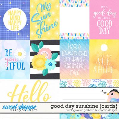 Good day Sunshine - Cards by Blagovesta Gosheva & WendyP Designs