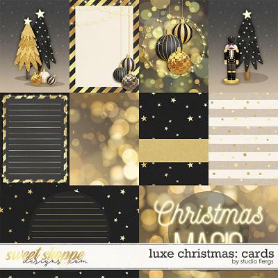 Luxe Christmas: CARDS by Studio Flergs