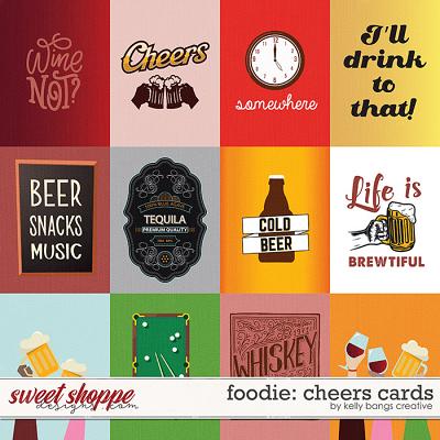 Foodie: Cheers Cards by Kelly Bangs Creative