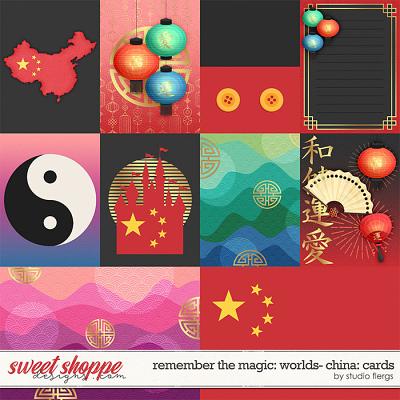 Remember the Magic: WORLDS- CHINA: CARDS by Studio Flergs