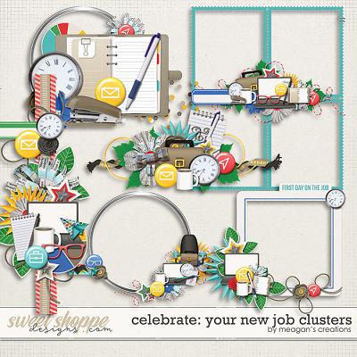 Celebrate: Your New Job Clusters by Meagan's Creations