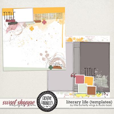 Creative Chronicles: Literary Life Templates by Little Butterfly Wings & Studio Basic