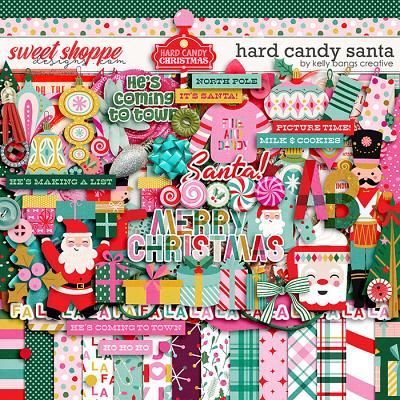 Hard Candy Santa by Kelly Bangs Creative