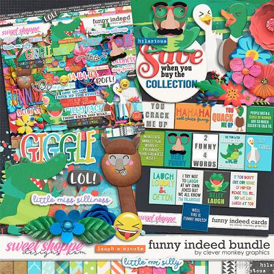 Funny Indeed Bundle by Clever Monkey Graphics