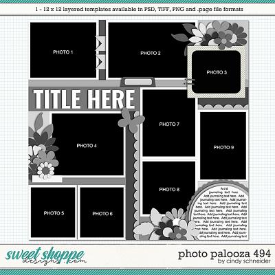 Cindy's Layered Templates - Photo Palooza 494 by Cindy Schneider