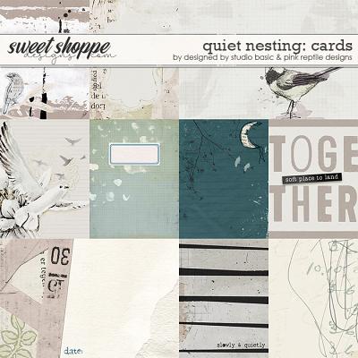 Quiet Nesting Cards by Pink Reptile & Studio Basic Quiet Nesting Cards by Pink Reptile & Studio Basic